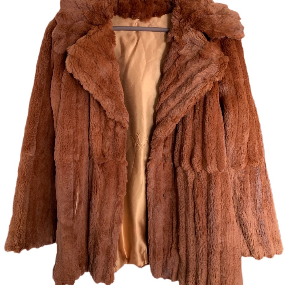 Vintage Mink Fur Jacket - Size Small